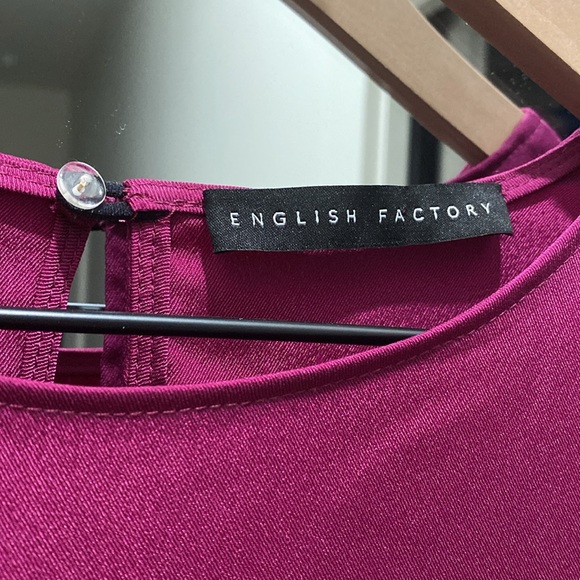 English Factory Puff Ruffle Blouse - Picture 2 of 5